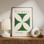 poster bauhaus croix verte meuble.webp