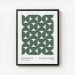 poster bauhaus geometrique avec cadre.webp