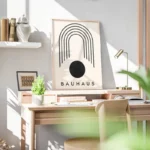poster bauhaus minimaliste bureau.webp