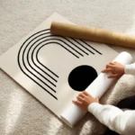 poster bauhaus minimaliste enroule.webp