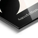 poster bauhaus quatre petales aluminium.webp