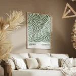 poster bauhaus vague verte salon.webp