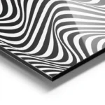 poster bauhaus vagues geometriques aluminium.webp