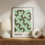 poster bauhaus vert meuble.webp