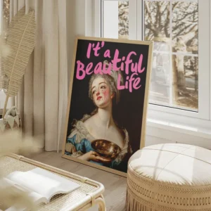 poster beaute intemporelle salon beige.webp