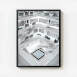poster bibliotheque moderne stuttgart avec cadre.webp