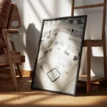 poster bibliotheque moderne stuttgart encadre.webp