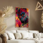 poster black panther street art salon.webp