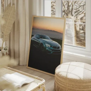 poster bmw grise salon beige.webp