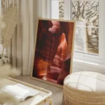 poster canyon de lumiere salon beige.webp