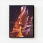 poster canyon illumine avec cadre.webp