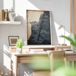 poster carte beirut vintage bureau.webp