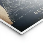 poster carte beirut vintage lightpanel.webp