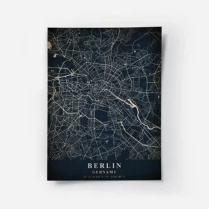 poster carte berlin vintage.webp