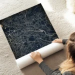 poster carte berlin vintage au sol.webp