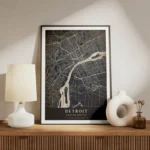 poster carte detroit vintage meuble.webp