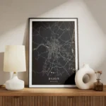 poster carte dijon vintage meuble.webp