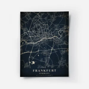 poster carte frankfurt vintage.webp