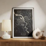 poster carte hanoi vintage meuble.webp