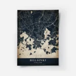 poster carte helsinki vintage.webp