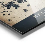poster carte helsinki vintage aluminium.webp