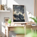 poster carte hong kong vintage bureau.webp