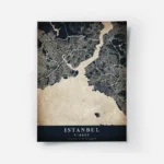 poster carte istanbul vintage.webp