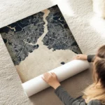 poster carte istanbul vintage au sol.webp