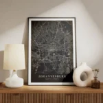 poster carte johannesburg vintage meuble.webp