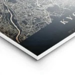 poster carte kyoto vintage lightpanel.webp