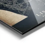 poster carte lisbon vintage aluminium.webp