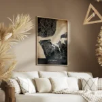 poster carte lisbon vintage salon.webp