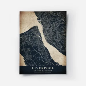 poster carte liverpool vintage.webp