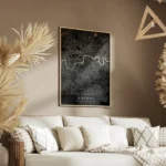 poster carte london vintage salon.webp