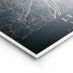 poster carte lyon vintage lightpanel.webp