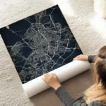 poster carte madrid vintage au sol.webp