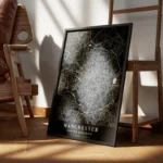 poster carte manchester vintage encadre.webp