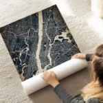 poster carte manhattan vintage au sol.webp