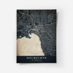 poster carte melbourne vintage.webp