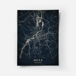 poster carte metz vintage.webp