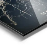 poster carte metz vintage aluminium.webp