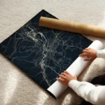 poster carte metz vintage enroule.webp