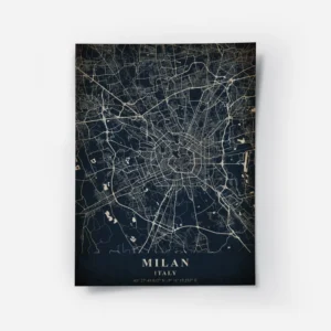 poster carte milan vintage.webp