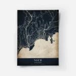 poster carte nice vintage.webp