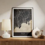 poster carte nice vintage meuble.webp