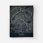 poster carte paris vintage.webp