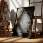 poster carte paris vintage encadre.webp