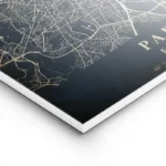 poster carte paris vintage lightpanel.webp