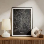 poster carte rome vintage meuble.webp
