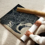 poster carte san diego vintage enroule.webp